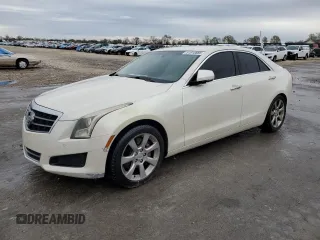 2014 Cadillac ATS Luxury RWD z VIN 1G6AB5RX0E0145559, wystawiony jako Copart lot #51910885 z przebiegiem 150 035 mil mil oraz Szkody całkowita. Historia ofert i sprzedaży dostępna na DreamBid. Obrazek 1.