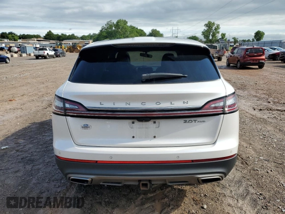 2019 Lincoln Nautilus Reserve z VIN 2LMPJ8L95KBL10165, wystawiony jako Copart lot #57593195 z przebiegiem 88 303 mil mil oraz Szkoda całkowita • Salvage title. Historia ofert i sprzedaży dostępna na DreamBid. Obrazek 6.