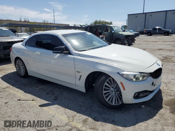 2014 BMW 4 Series 428i with VIN WBA3V7C51EJ873074, listed as a Copart auction lot 58778785 with 94,007 mi miles and Salvage title. Bid and sale history available at DreamBid. Image 4.
