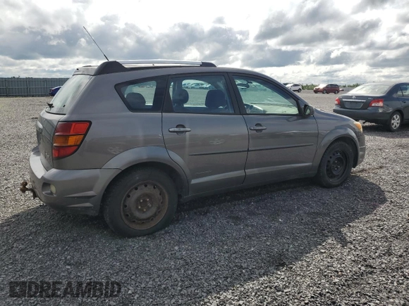 2005 Pontiac Vibe with VIN 5Y2SL63875Z468542, listed as a Copart auction lot 68119624 with 299,999 mi miles and Salvage Title. Bid and sale history available at carsss.com. Image 3.