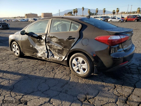 2015 Kia Forte LX with VIN KNAFX4A61F5342176, listed as a Copart auction lot 87465004 with 120,908 mi miles and Salvage Title. Bid and sale history available at carsss.com. Image 2.
