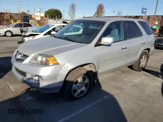 2004 Acura MDX with VIN 2HNYD18294H503055, listed as a Copart auction lot 41819475 with 144,942 mi miles and Salvage Title. Bid and sale history available at carsss.com. Image 1.
