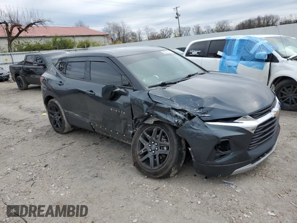 2020 Chevrolet Blazer LT с VIN 3GNKBHRS7LS567039, выставлен на аукционе Copart как лот 82210574 с пробегом 75 162 миль миль и Списание • Salvage title. История ставок и продаж доступна на DreamBid. Изображение 4.