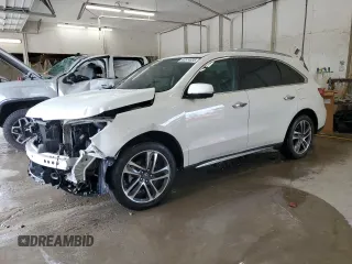 2017 Acura MDX Advance with VIN 5FRYD4H86HB018295, listed as a Copart auction lot 63574635 with 115,369 mi miles and Salvage title. Bid and sale history available at DreamBid. Image 1.