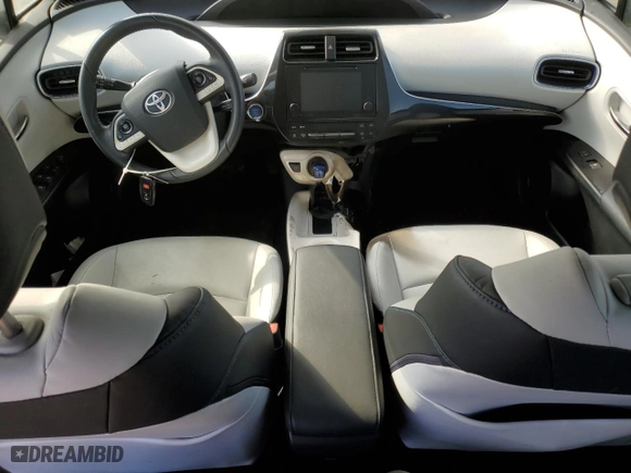 2017 Toyota Prius Two with VIN JTDKARFU6H3049167, listed as a Copart auction lot 45735005 with 0 mi miles and Salvage Title. Bid and sale history available at carsss.com. Image 8.