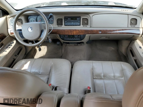 2005 Mercury Grand Marquis LS Premium z VIN 2MEFM75W65X609038, wystawiony jako Copart lot #55766005 z przebiegiem 132 136 mil mil oraz Szkoda całkowita • Salvage title. Historia ofert i sprzedaży dostępna na DreamBid. Obrazek 8.