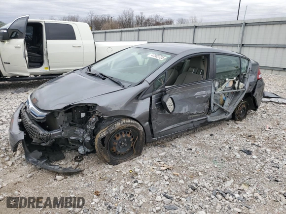 2012 Honda Insight LX with VIN JHMZE2H50CS003217, listed as a Copart auction lot 47982725 with 168,382 mi miles and Salvage title. Bid and sale history available at DreamBid. Image 1.