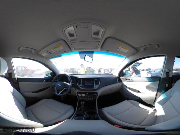 2017 Hyundai Tucson Value with VIN KM8J33A22HU457809, listed as a IAAI auction lot 41632652 with 26,154 mi miles. Bid and sale history available at carsss.com. Image 18.