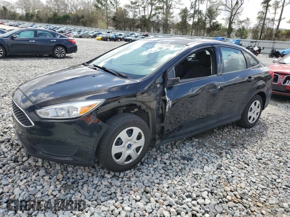 2018 Ford Focus S with VIN 1FADP3E25JL255581, listed as a Copart auction lot 47643705 with 98,025 mi miles and Salvage Title. Bid and sale history available at carsss.com. Image 1.
