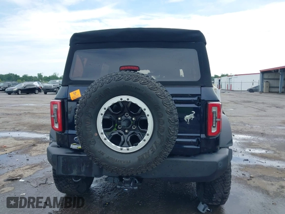 2021 Ford Bronco z VIN 1FMEE5DP2MLA89419, wystawiony jako IAAI lot #42346223 z przebiegiem Nie podano mil oraz . Historia ofert i sprzedaży dostępna na DreamBid. Obrazek 17.