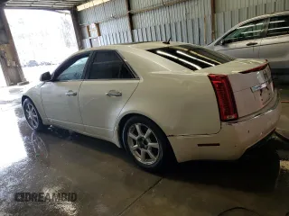 2008 Cadillac CTS RWD with VIN 1G6DM577X80114298, listed as a Copart auction lot 54554475 with Not Provided miles and Salvage Title. Bid and sale history available at DreamBid. Image 2.