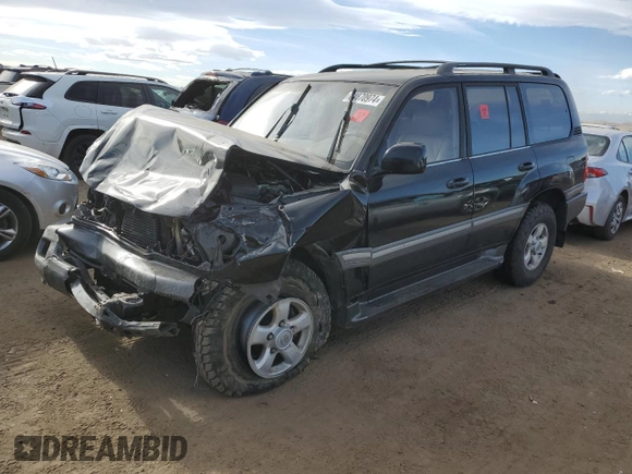 2000 Toyota Land Cruiser with VIN JT3HT05J6Y0086734, listed as a Copart auction lot 84870974 with 228,873 mi miles and Clean Title. Bid and sale history available at carsss.com. Image 1.