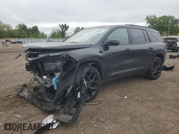 2025 Chevrolet Traverse AWD RS with VIN 1GNEVLRS8SJ221749, listed as a Copart auction lot 56988265 with Not provided miles and Salvage title. Bid and sale history available at DreamBid. Image 1.