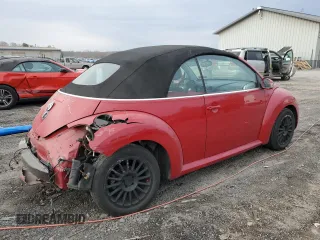 2006 Volkswagen Beetle z VIN 3VWRF31YX6M323261, wystawiony jako Copart lot #87218704 z przebiegiem 81 540 mil mil oraz Szkoda całkowita • Salvage title. Historia ofert i sprzedaży dostępna na DreamBid. Obrazek 3.