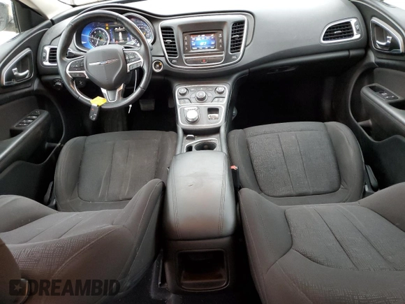 2016 Chrysler 200 LX with VIN 1C3CCCFB5GN182424, listed as a Copart auction lot 48893475 with 69,302 mi miles and Salvage Title. Bid and sale history available at carsss.com. Image 8.