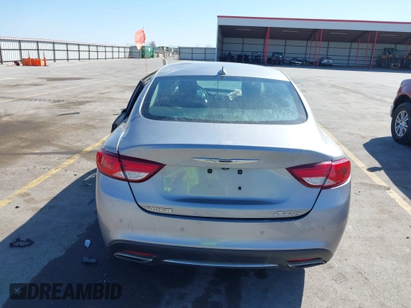 2015 Chrysler 200 C with VIN 1C3CCCCG0FN509701, listed as a IAAI auction lot 41873084 with Not Provided miles and . Bid and sale history available at carsss.com. Image 16.