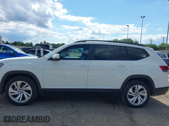 2021 Volkswagen Atlas SE z VIN 1V2WR2CA9MC585700, wystawiony jako IAAI lot #42234502 z przebiegiem 46 040 mil mil oraz . Historia ofert i sprzedaży dostępna na DreamBid. Obrazek 14.