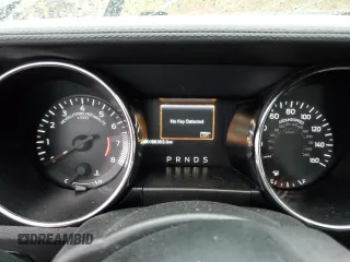 2017 Ford Mustang V6 with VIN 1FA6P8AMXH5226959, listed as a Copart auction lot 44716215 with 96,363 mi miles and Salvage Title. Bid and sale history available at carsss.com. Image 9.