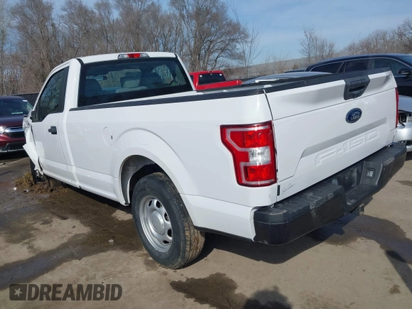 2018 Ford F-150 XL with VIN 1FTMF1CB0JKC51979, listed as a IAAI auction lot 41771071 with 24,214 mi miles. Bid and sale history available at carsss.com. Image 3.