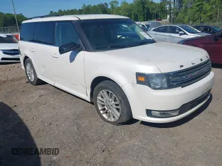 2014 Ford Flex SEL z VIN 2FMGK5C86EBD44747, wystawiony jako IAAI lot #42061990 z przebiegiem 98 047 mil mil oraz . Historia ofert i sprzedaży dostępna na DreamBid. Obrazek 1.