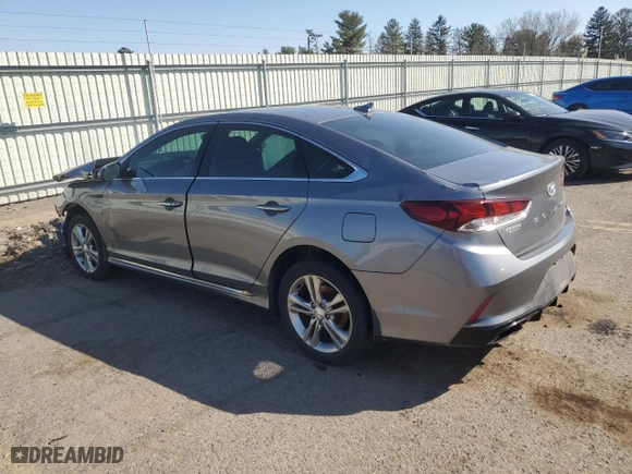 2019 Hyundai Sonata Sport with VIN 5NPE34AF9KH755662, listed as a Copart auction lot 48033335 with 0 mi miles and Salvage Title. Bid and sale history available at carsss.com. Image 2.