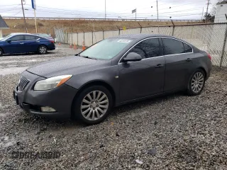 2011 Buick Regal CXL RL3 with VIN W04GR5EC9B1021408, listed as a Copart auction lot 46249135 with 146,014 mi miles and Salvage Title. Bid and sale history available at carsss.com. Image 1.