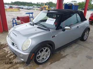 2006 MINI Convertible S with VIN WMWRH33556TL93023, listed as a IAAI auction lot 42744691 with 128,192 mi miles and . Bid and sale history available at DreamBid. Image 2.
