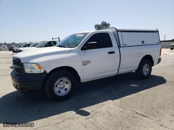 2019 Ram 1500 Classic Tradesman with VIN 3C6JR6DG2KG522297, listed as a Copart auction lot 53394385 with 220,421 mi miles and Clean Title. Bid and sale history available at carsss.com. Image 1.