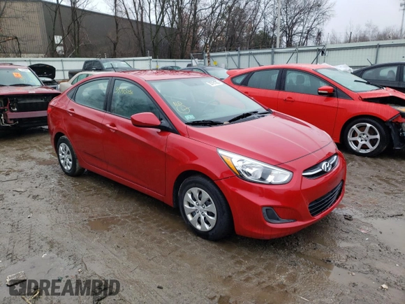 2017 Hyundai Accent SE with VIN KMHCT4AE0HU281397, listed as a Copart auction lot 35791303 with 100,120 mi miles. Bid and sale history available at carsss.com. Image 4.