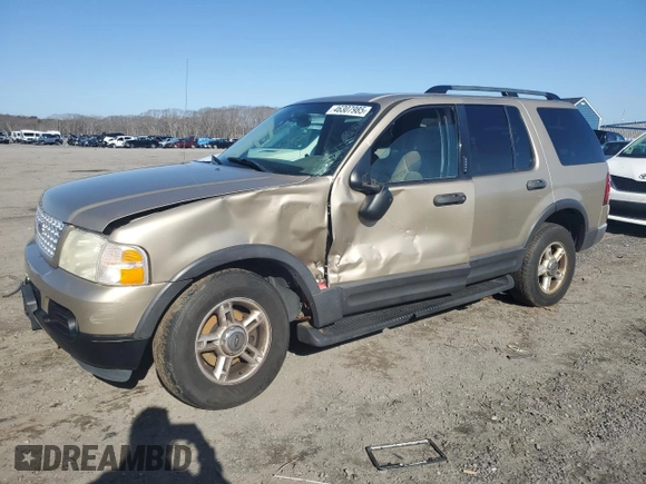 2003 Ford Explorer XLT с VIN 1FMZU73K03UC68735, выставлен на аукционе Copart как лот 46307985 с пробегом 91 091 миль миль и Чистый • Clean title. История ставок и продаж доступна на DreamBid. Изображение 1.