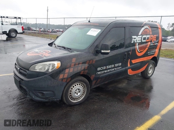 2016 Ram ProMaster City Cargo Tradesman with VIN ZFBERFAT1G6B17509, listed as a IAAI auction lot 42125111 with 290,870 mi miles and . Bid and sale history available at DreamBid. Image 18.