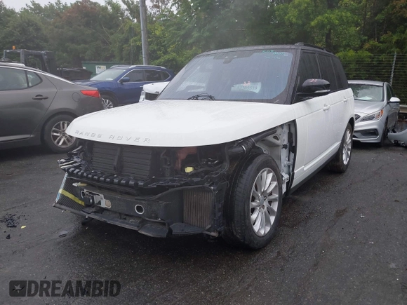 2020 Land Rover Range Rover HSE with VIN SALGS2RU2LA597086, listed as a IAAI auction lot 42205510 with 75,400 mi miles and . Bid and sale history available at DreamBid. Image 18.
