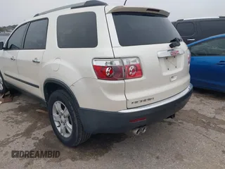 2010 GMC Acadia SL with VIN 1GKLRKED6AJ177937, listed as a IAAI auction lot 41437086 with 221,505 mi miles. Bid and sale history available at carsss.com. Image 3.