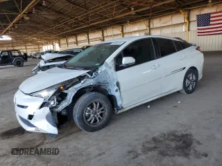 2016 Toyota Prius Four with VIN JTDKARFU1G3010887, listed as a Copart auction lot 53000035 with 215,887 mi miles and Salvage Title. Bid and sale history available at carsss.com. Image 1.