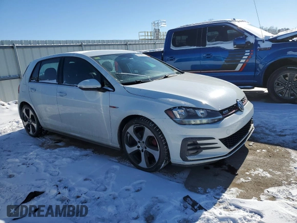 2018 Volkswagen Golf GTI S with VIN 3VW447AU5JM296709, listed as a Copart auction lot 37674014 with 68,253 mi miles. Bid and sale history available at carsss.com. Image 4.