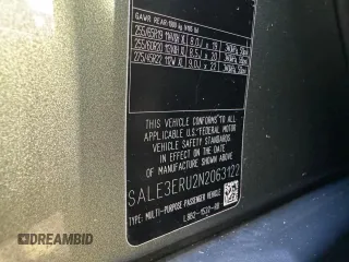 2022 Land Rover Defender z VIN SALE3ERU2N2063122, wystawiony jako Copart lot #88522655 z przebiegiem 89 354 mil mil oraz Czysty tytuł • Clean title. Historia ofert i sprzedaży dostępna na DreamBid. Obrazek 10.