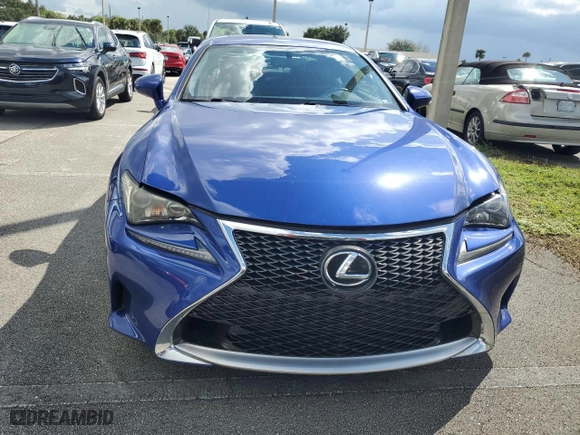 2015 Lexus RC 350 with VIN JTHHE5BC7F5005473, listed as a Copart auction lot 73991844 with 0 mi miles and Non Repairable. Bid and sale history available at carsss.com. Image 5.