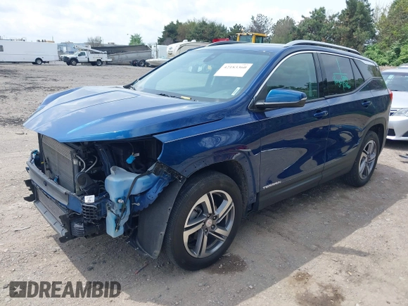 2020 GMC Terrain SLT z VIN 3GKALVEV5LL135015, wystawiony jako IAAI lot #42183360 z przebiegiem 95 549 mil mil oraz . Historia ofert i sprzedaży dostępna na DreamBid. Obrazek 18.