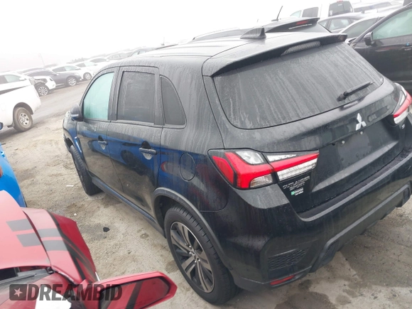 2020 Mitsubishi Outlander Sport ES 2.0 with VIN JA4AR3AUXLU024004, listed as a IAAI auction lot 41216422 with 72,541 mi miles. Bid and sale history available at carsss.com. Image 14.