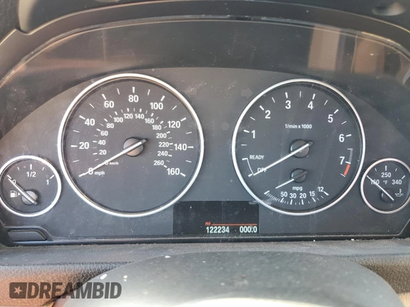 2015 BMW 3 Series 320i with VIN WBA3B1G58FNT05379, listed as a Copart auction lot 42655765 with 122,234 mi miles and Clean Title. Bid and sale history available at carsss.com. Image 9.
