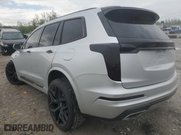 2020 Cadillac XT6 FWD Premium Luxury with VIN 1GYKPCRS8LZ112792, listed as a Copart auction lot 55496725 with 53,571 mi miles and Salvage title. Bid and sale history available at DreamBid. Image 2.