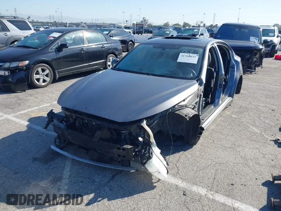2018 Infiniti Q50 3.0t LUXE with VIN JN1EV7AP3JM359156, listed as a IAAI auction lot 41760541 with 1 mi miles. Bid and sale history available at carsss.com. Image 6.