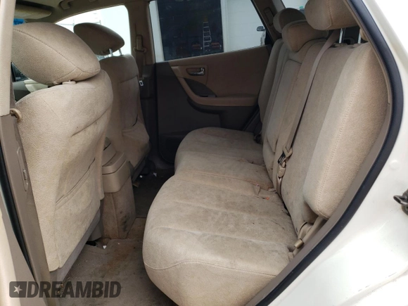 2006 Nissan Murano S with VIN JN8AZ08T96W419242, listed as a Copart auction lot 47344435 with Not Provided miles and Clean Title. Bid and sale history available at carsss.com. Image 12.