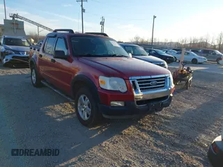 2007 Ford Explorer Sport Trac XLT with VIN 1FMEU31K27UA05825, listed as a IAAI auction lot 41860189 with 132,482 mi miles. Bid and sale history available at carsss.com. Image 1.