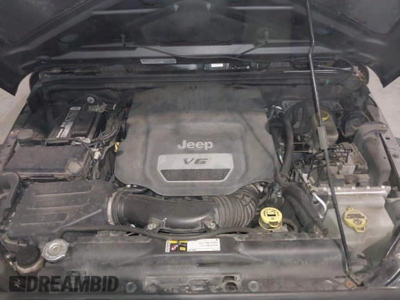 2014 Jeep Wrangler Sport with VIN 1C4AJWAG6EL167579, listed as a IAAI auction lot 41801276 with 137,639 mi miles and . Bid and sale history available at DreamBid. Image 10.