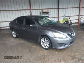 2015 Nissan Sentra SR with VIN 3N1AB7AP9FY347492, listed as a IAAI auction lot 41553625 with 206,010 mi miles and . Bid and sale history available at DreamBid. Image 1.