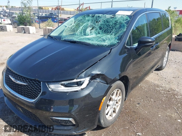 2023 Chrysler Pacifica Touring L with VIN 2C4RC1BG9PR628170, listed as a IAAI auction lot 42515590 with 41,987 mi miles and . Bid and sale history available at DreamBid. Image 6.