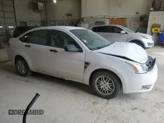 2008 Ford Focus SE with VIN 1FAHP35NX8W210821, listed as a Copart auction lot 51229155 with 108,154 mi miles and Salvage Title. Bid and sale history available at DreamBid. Image 4.