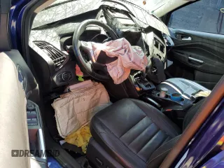 2015 Ford Escape Titanium with VIN 1FMCU9J90FUA70923, listed as a Copart auction lot 49832155 with 142,600 mi miles and Salvage title. Bid and sale history available at DreamBid. Image 8.