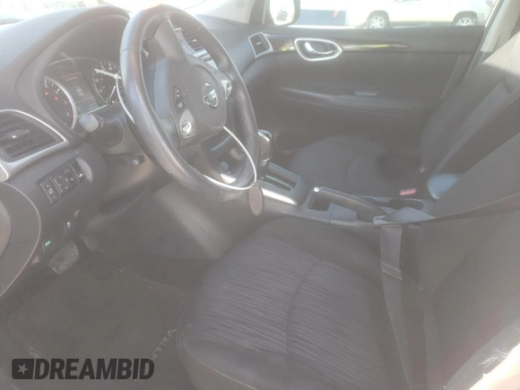 2019 Nissan Sentra SV with VIN 3N1AB7AP5KY279332, listed as a Copart auction lot 87600345 with 63,696 mi miles and Salvage Title. Bid and sale history available at DreamBid. Image 7.